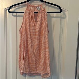 Nine West Coral Wavy Blouse